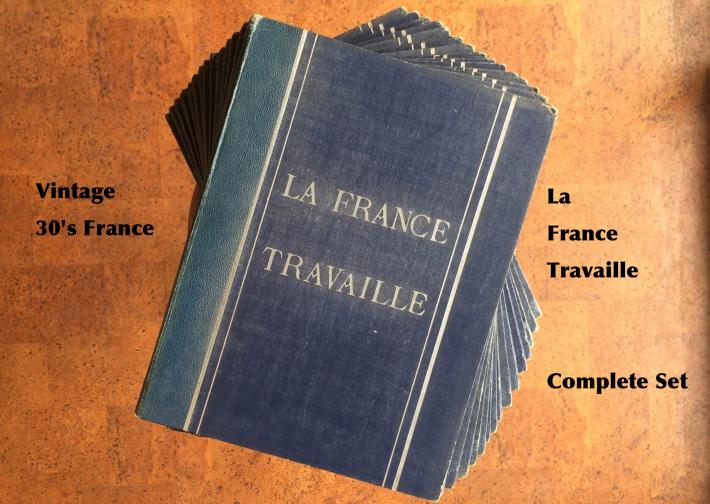 Vintage / 30's / La France Travaille / Complete set