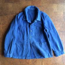 Vintage / 50's France / indigo twill coverall